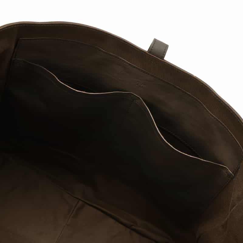 T.T T.T＜ティー ティー＞ ホースレザーショルダーバッグ"NEWSBOY" BROWN