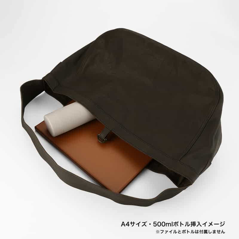 T.T T.T＜ティー ティー＞ ホースレザーショルダーバッグ"NEWSBOY" BROWN