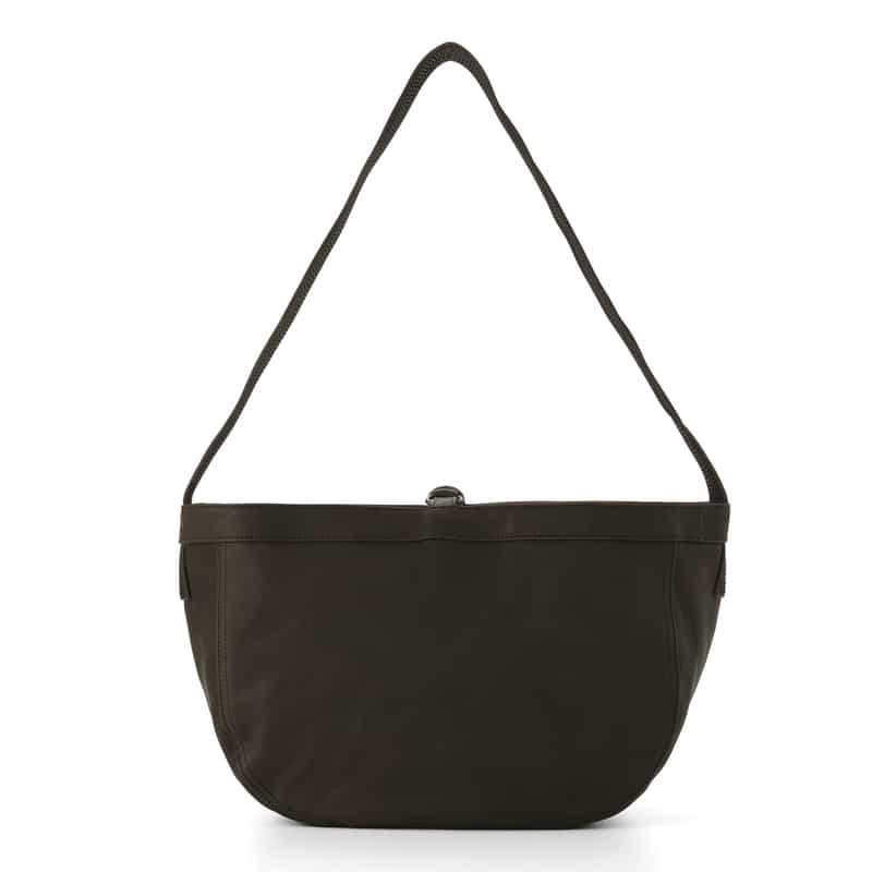 T.T T.T＜ティー ティー＞ ホースレザーショルダーバッグ"NEWSBOY" BROWN