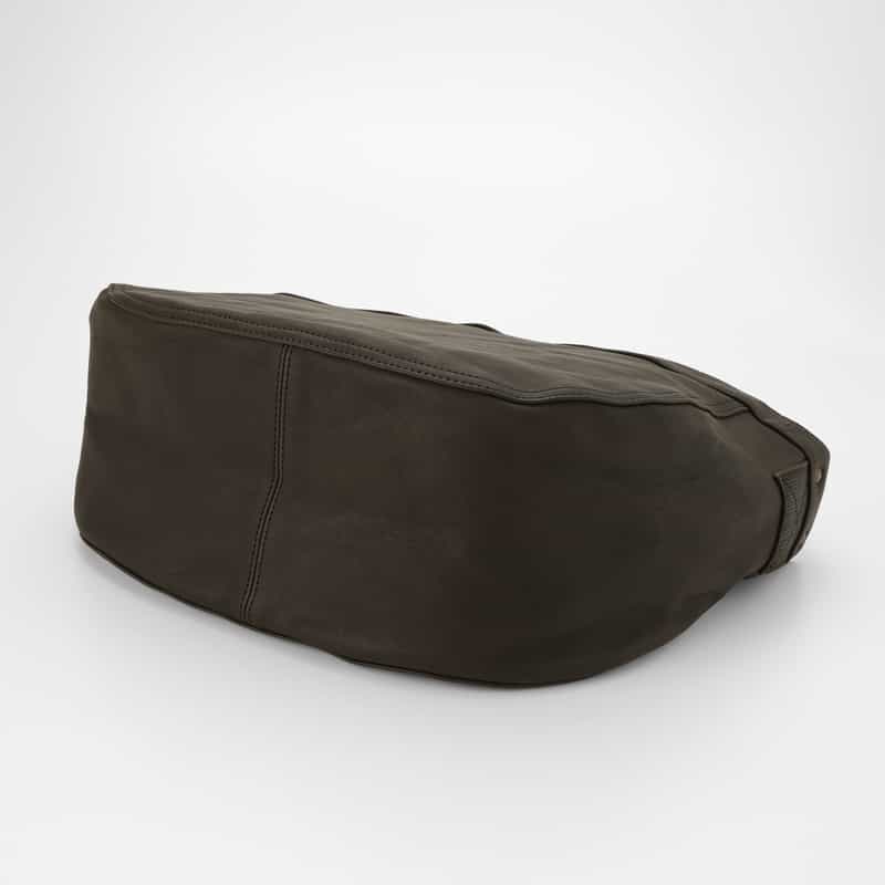 T.T T.T＜ティー ティー＞ ホースレザーショルダーバッグ"NEWSBOY" BROWN