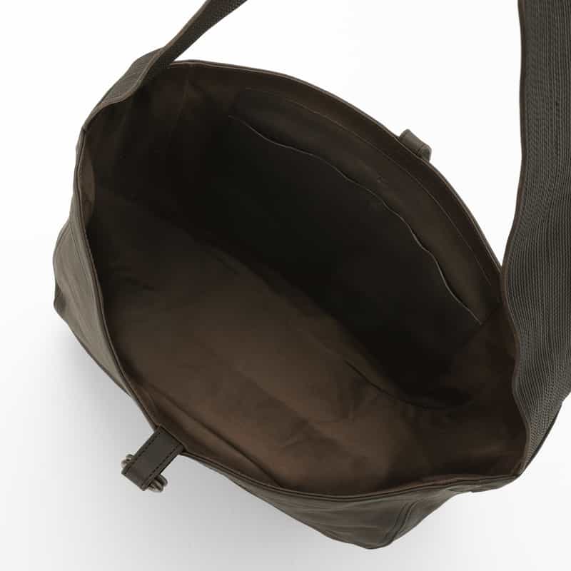 T.T T.T＜ティー ティー＞ ホースレザーショルダーバッグ"NEWSBOY" BROWN