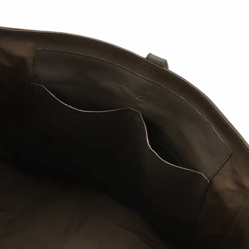 T.T T.T＜ティー ティー＞ ホースレザーショルダーバッグ"NEWSBOY" BROWN