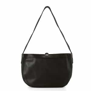 T.T＜ティー ティー＞ カーフレザーショルダーバッグ"NEWSBOY"