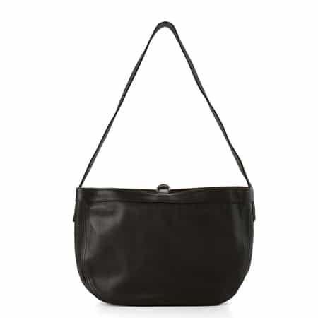 T.T＜ティー ティー＞ カーフレザーショルダーバッグ"NEWSBOY"