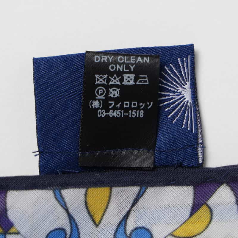 DIEFFE KINLOCH DIEFFE KINLOCH＜ディエッフェ キンロック＞ トライアングル型スカーフ BLUE