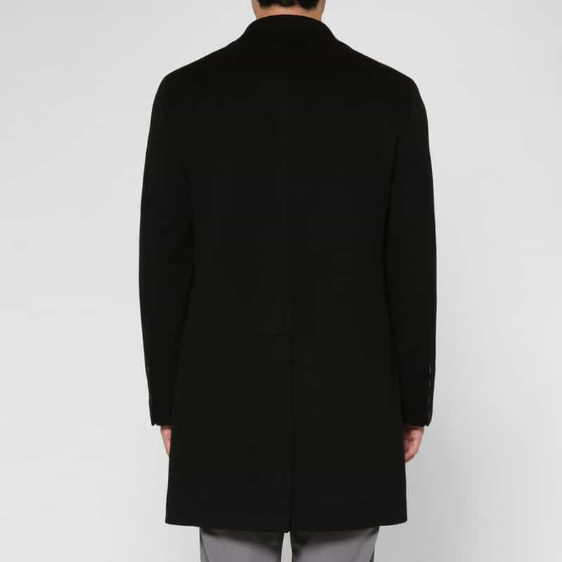 TAGLIATORE TAGLIATORE＜タリアトーレ＞ カシミヤチェスターコート BLACK