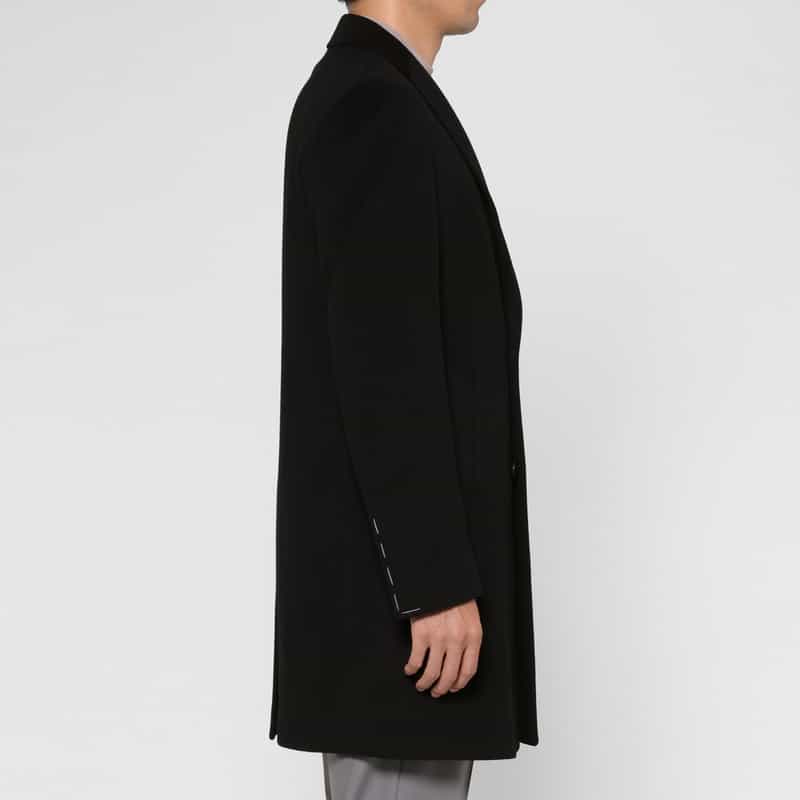 TAGLIATORE TAGLIATORE＜タリアトーレ＞ カシミヤチェスターコート BLACK