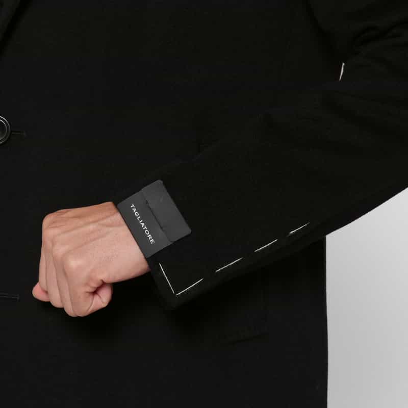 TAGLIATORE TAGLIATORE＜タリアトーレ＞ カシミヤチェスターコート BLACK