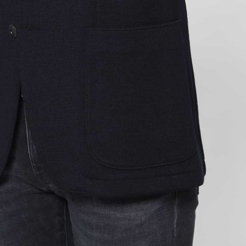 TAGLIATORE TAGLIATORE＜タリアトーレ＞ ニットジャケット NAVY