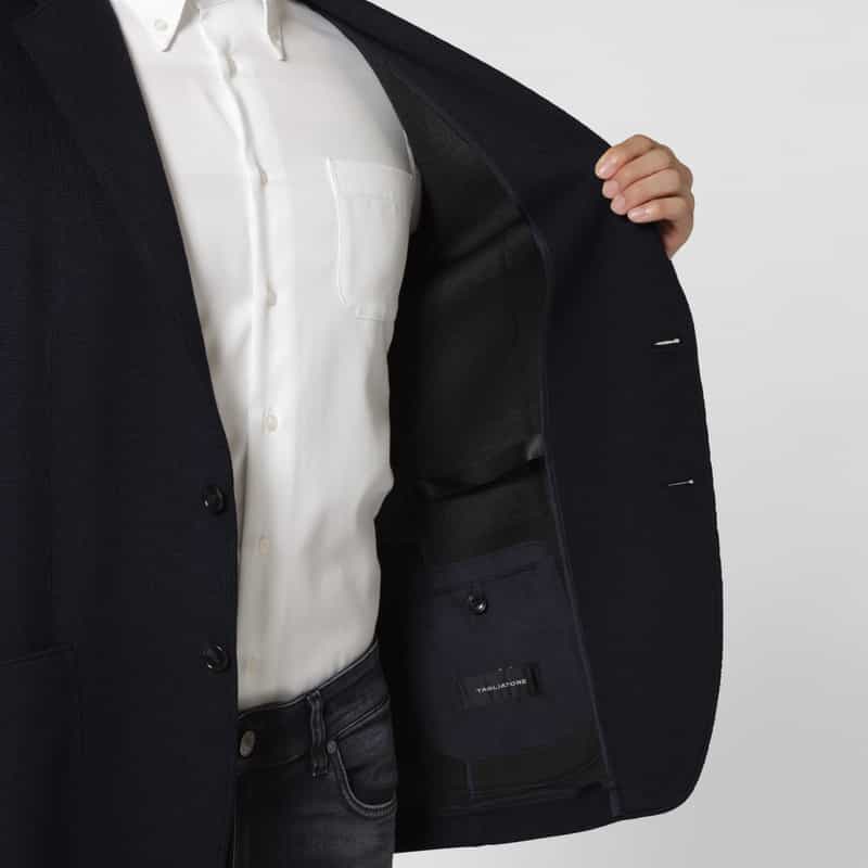 TAGLIATORE TAGLIATORE＜タリアトーレ＞ ニットジャケット NAVY