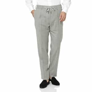 TAGLIATORE＜タリアトーレ＞ セットアップ ストライプ柄ストレッチパンツ"NEWMAN"