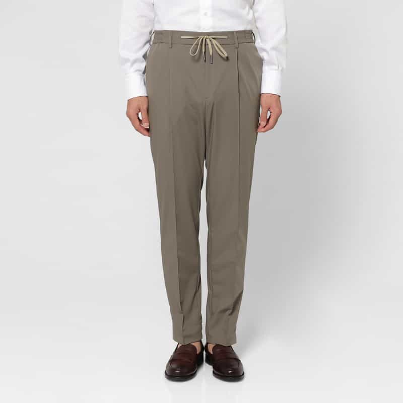 TAGLIATORE TAGLIATORE＜タリアトーレ＞ セットアップ ストレッチパンツ"NEWMAN" BROWN