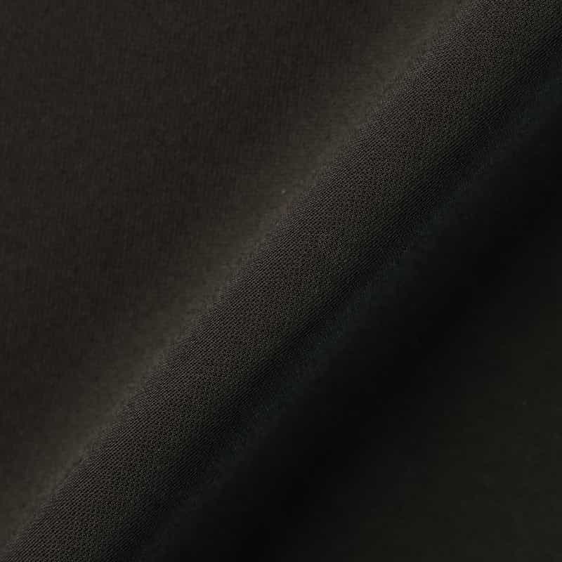 BARNEYS NEW YORK ウォッシャブル ドルマンスリーブドレス BLACK
