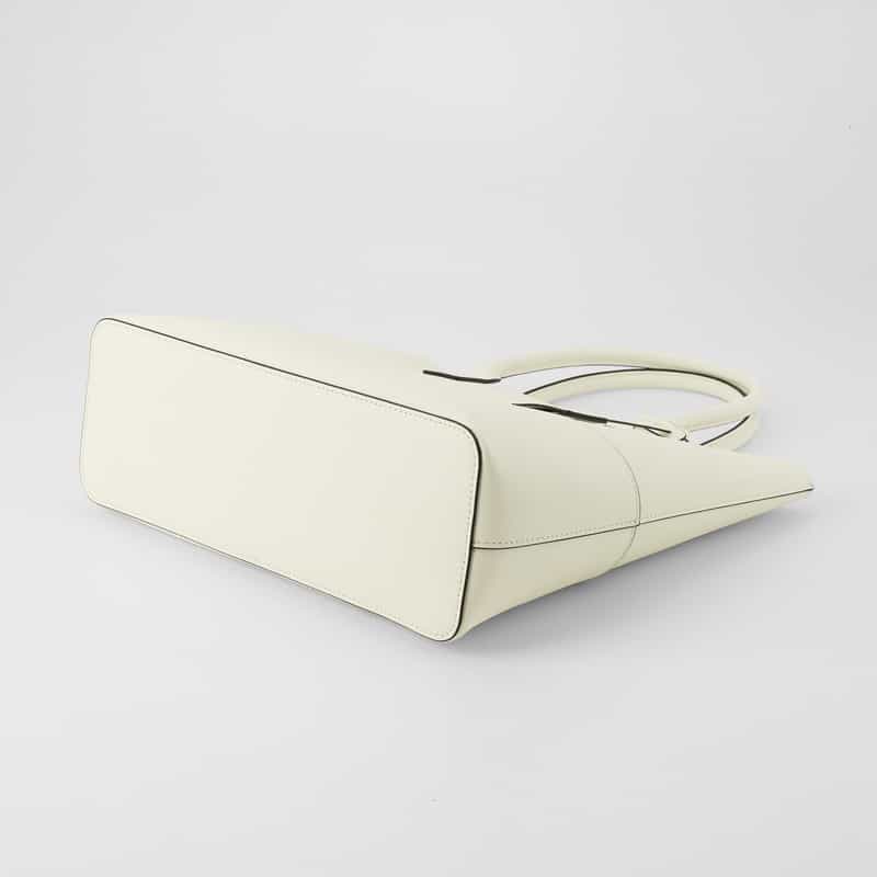 BARNEYS NEW YORK ポーチ付き トートバッグ WHITE