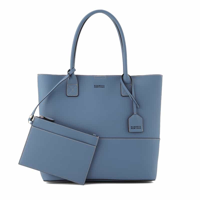 BARNEYS NEW YORK ポーチ付き トートバッグ BLUE