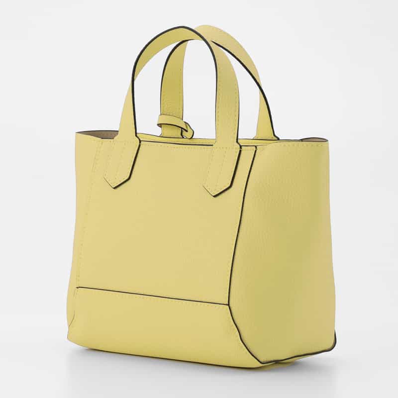 BARNEYS NEW YORK 2WAY ミニトートバッグ LIGHT YELLOW