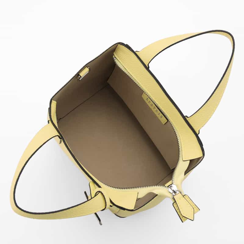 BARNEYS NEW YORK 2WAY ミニトートバッグ LIGHT YELLOW