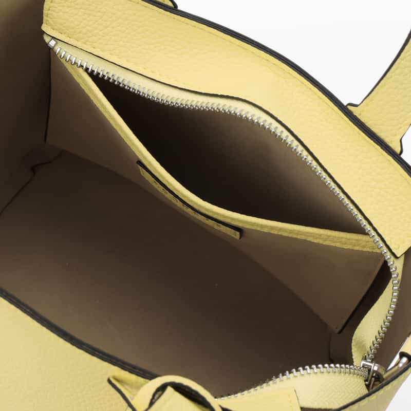 BARNEYS NEW YORK 2WAY ミニトートバッグ LIGHT YELLOW