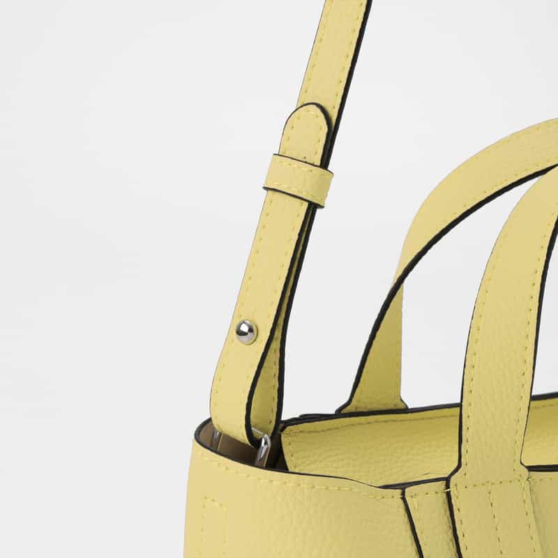 BARNEYS NEW YORK 2WAY ミニトートバッグ LIGHT YELLOW