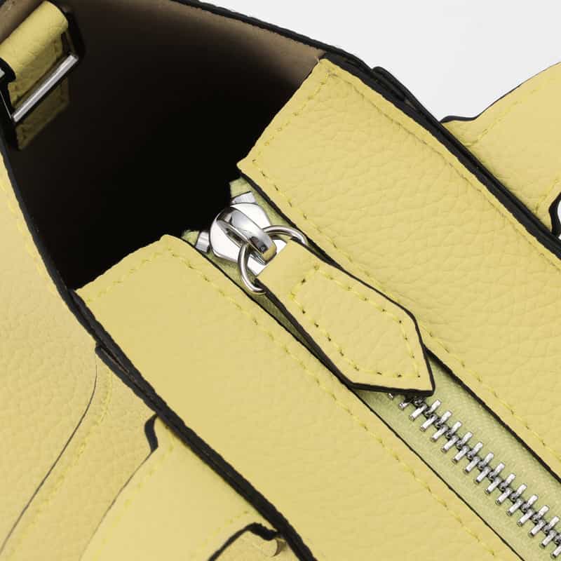 BARNEYS NEW YORK 2WAY ミニトートバッグ LIGHT YELLOW