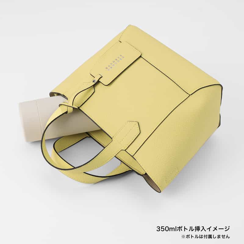 BARNEYS NEW YORK 2WAY ミニトートバッグ LIGHT YELLOW
