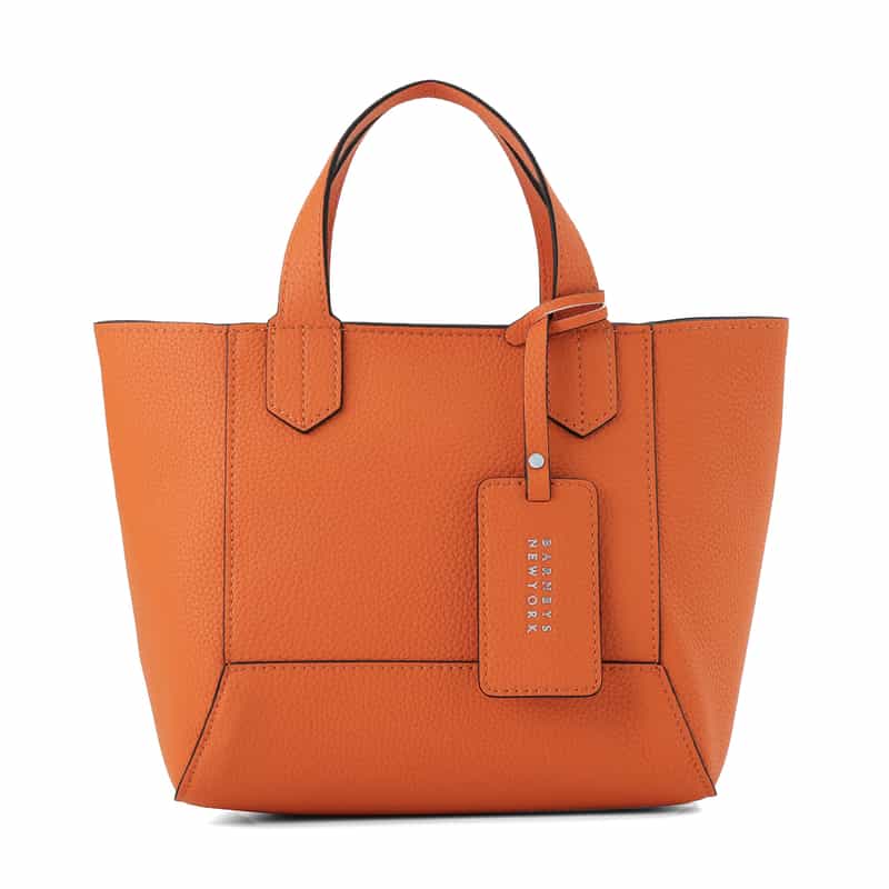 BARNEYS NEW YORK 2WAY ミニトートバッグ ORANGE
