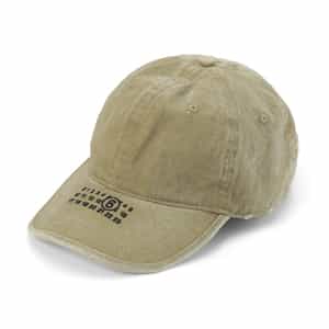 MM6 MAISON MARGIELA＜エムエム6 メゾン マルジェラ＞ ロゴ入りベースボールキャップ