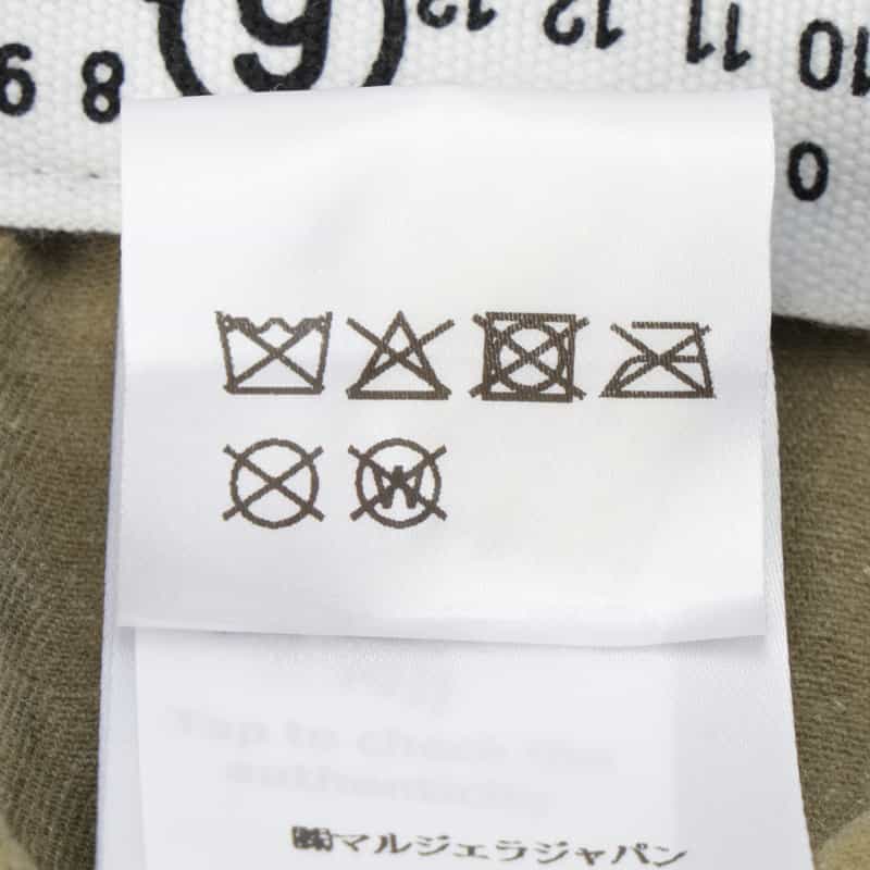 MM6 MAISON MARGIELA MM6 MAISON MARGIELA＜エムエム6 メゾン マルジェラ＞ ロゴ入りベースボールキャップ KHAKI