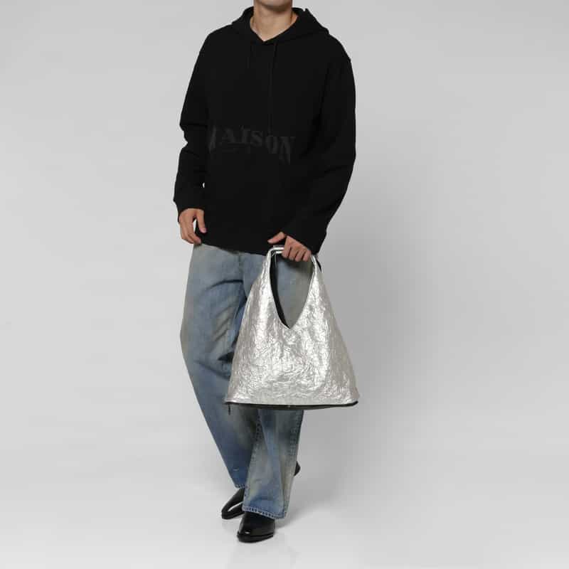 MM6 MAISON MARGIELA MM6 MAISON MARGIELA＜エムエム6 メゾン マルジェラ＞ ハンドバッグ"JAPANESE" SILVER
