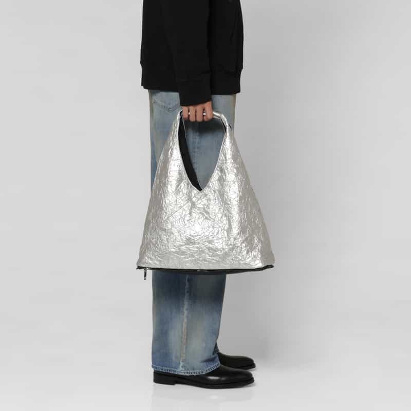MM6 MAISON MARGIELA MM6 MAISON MARGIELA＜エムエム6 メゾン マルジェラ＞ ハンドバッグ"JAPANESE" SILVER