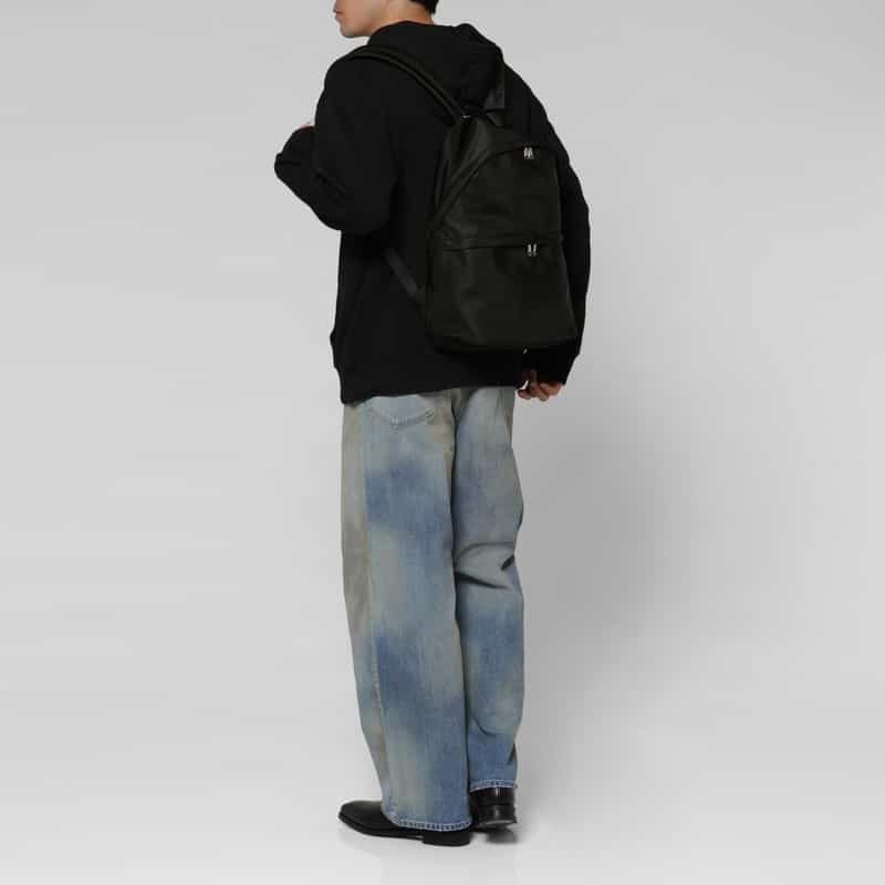 MM6 MAISON MARGIELA MM6 MAISON MARGIELA＜エムエム6 メゾン マルジェラ＞ ナイロンバックパック BLACK