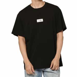 MM6 MAISON MARGIELA＜エムエム6 メゾン マルジェラ＞ ロゴパッチ付きTシャツ