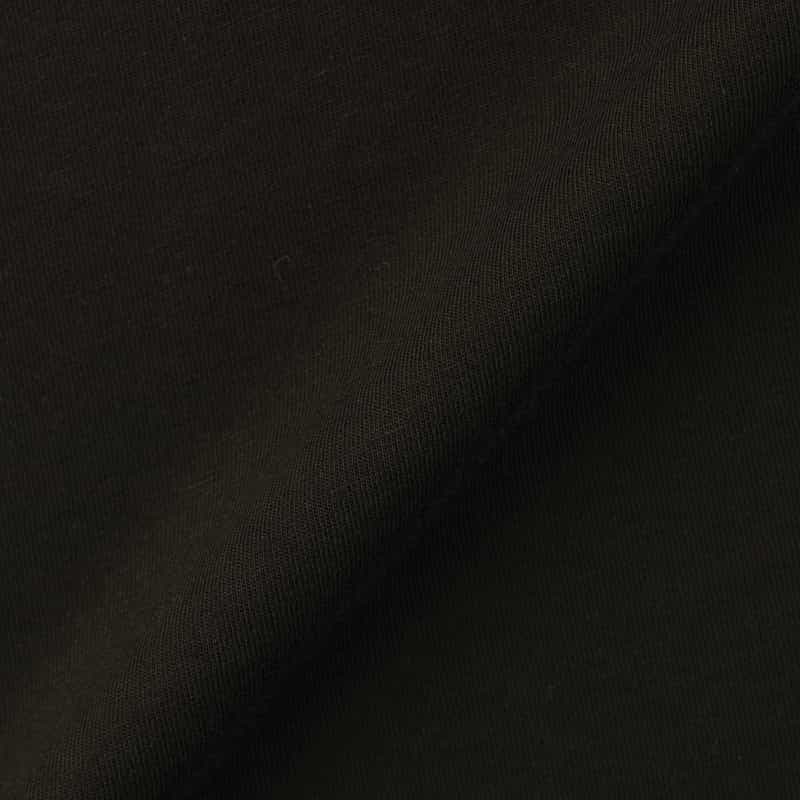 MM6 MAISON MARGIELA MM6 MAISON MARGIELA＜エムエム6 メゾン マルジェラ＞ ロゴパッチ付きTシャツ BLACK
