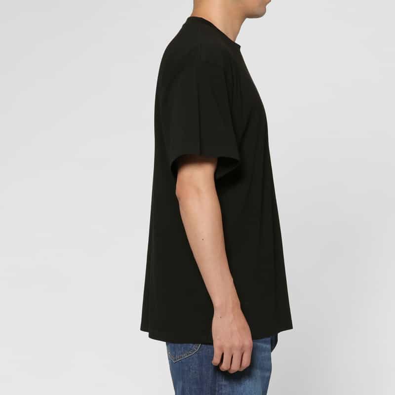MM6 MAISON MARGIELA MM6 MAISON MARGIELA＜エムエム6 メゾン マルジェラ＞ コットンジャージーTシャツ BLACK