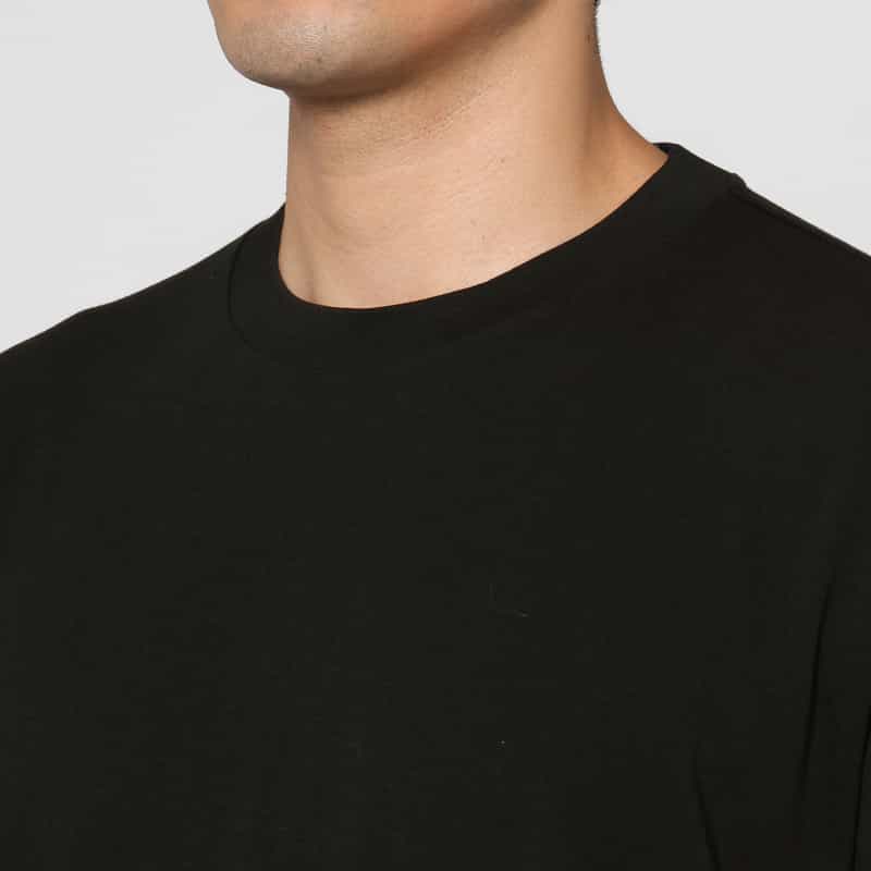 MM6 MAISON MARGIELA MM6 MAISON MARGIELA＜エムエム6 メゾン マルジェラ＞ コットンジャージーTシャツ BLACK