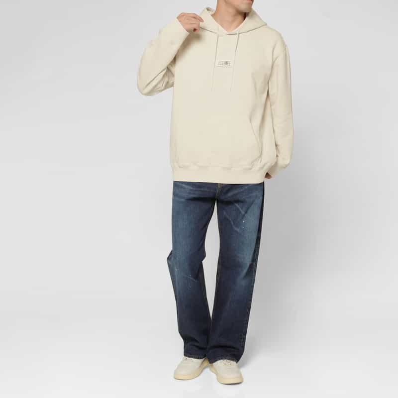 MM6 MAISON MARGIELA MM6 MAISON MARGIELA＜エムエム6 メゾン マルジェラ＞ スウェットフーディー OFF WHITE