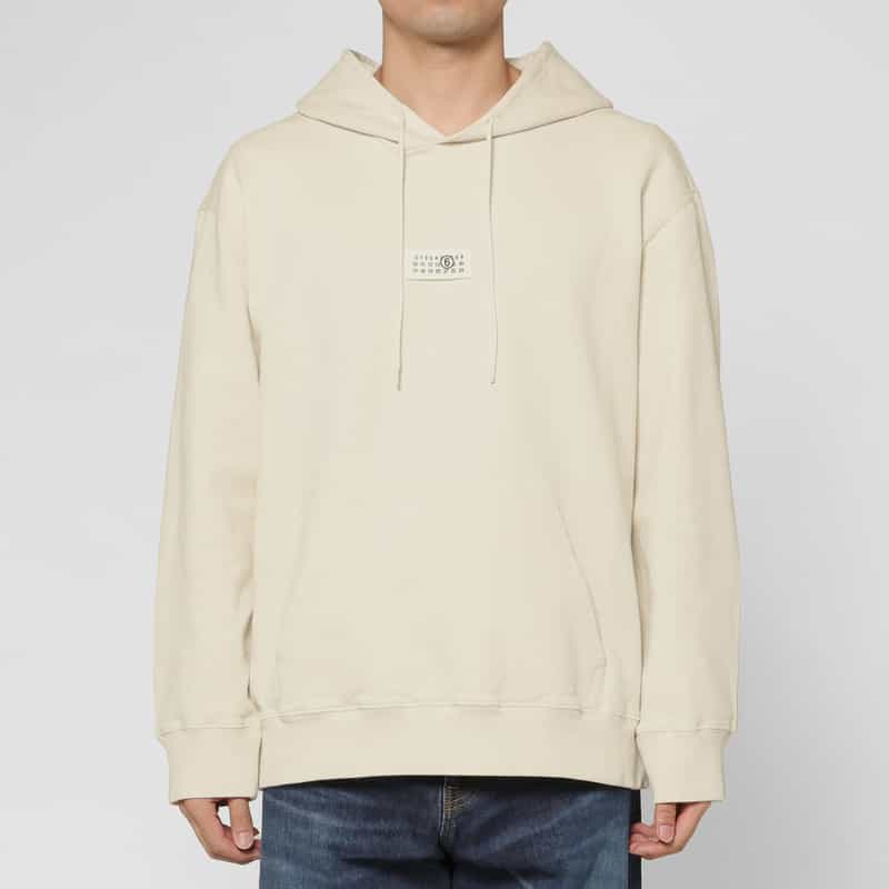 MM6 MAISON MARGIELA MM6 MAISON MARGIELA＜エムエム6 メゾン マルジェラ＞ スウェットフーディー OFF WHITE