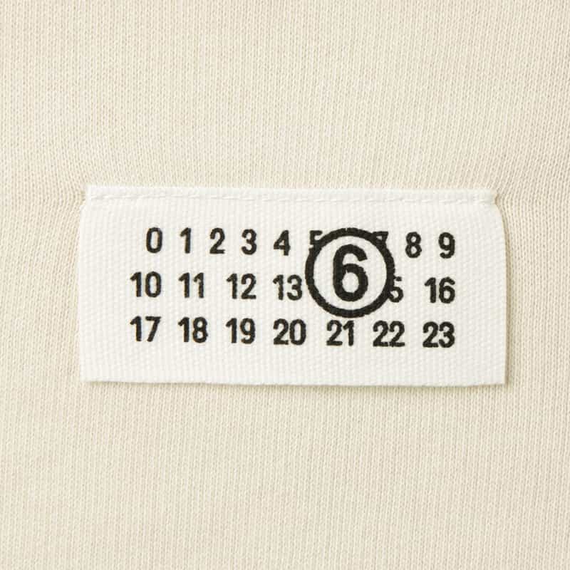 MM6 MAISON MARGIELA MM6 MAISON MARGIELA＜エムエム6 メゾン マルジェラ＞ スウェットフーディー OFF WHITE