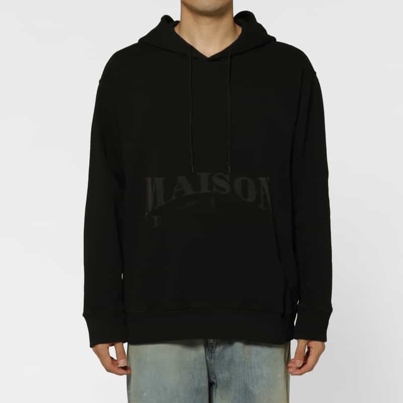 MM6 MAISON MARGIELA MM6 MAISON MARGIELA＜エムエム6 メゾン マルジェラ＞ スウェットフーディ BLACK