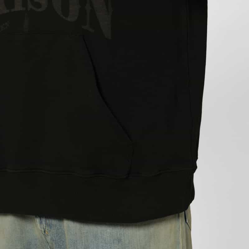 MM6 MAISON MARGIELA MM6 MAISON MARGIELA＜エムエム6 メゾン マルジェラ＞ スウェットフーディ BLACK