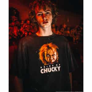 SAINT MXXXXXX＜セント マイケル＞ ＜チャッキー＞ ヴィンテージ加工グラフィックTシャツ
