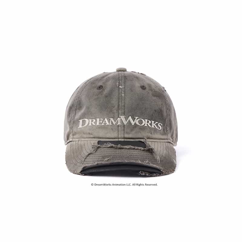 SAINT MXXXXXX SAINT MXXXXXX＜セント マイケル＞ ヴィンテージ加工キャップ DARK GRAY