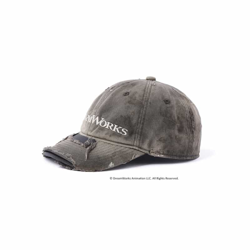 SAINT MXXXXXX SAINT MXXXXXX＜セント マイケル＞ ヴィンテージ加工キャップ DARK GRAY