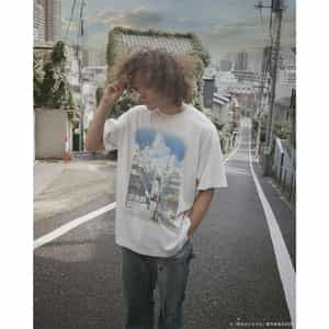 SAINT MXXXXXX＜セント マイケル＞ ヴィンテージ加工グラフィックTシャツ