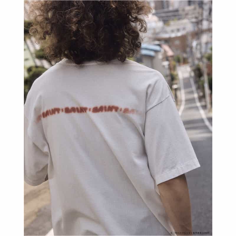SAINT MXXXXXX SAINT MXXXXXX＜セント マイケル＞ ヴィンテージ加工グラフィックTシャツ WHITE