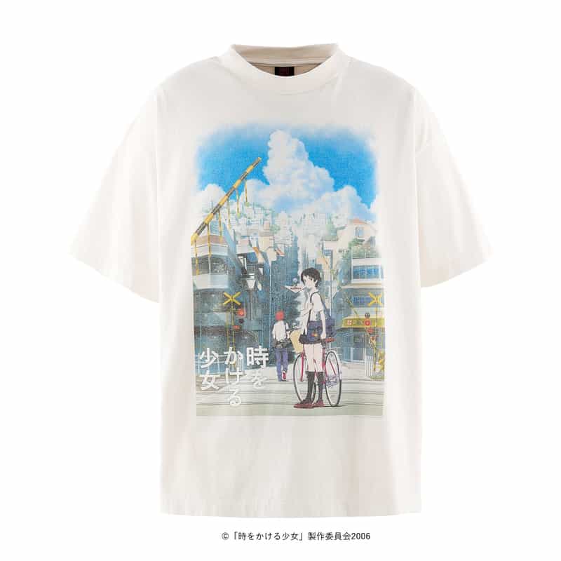 SAINT MXXXXXX SAINT MXXXXXX＜セント マイケル＞ ヴィンテージ加工グラフィックTシャツ WHITE