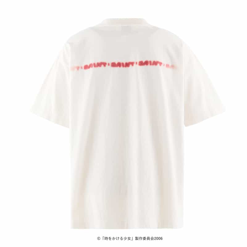 SAINT MXXXXXX SAINT MXXXXXX＜セント マイケル＞ ヴィンテージ加工グラフィックTシャツ WHITE