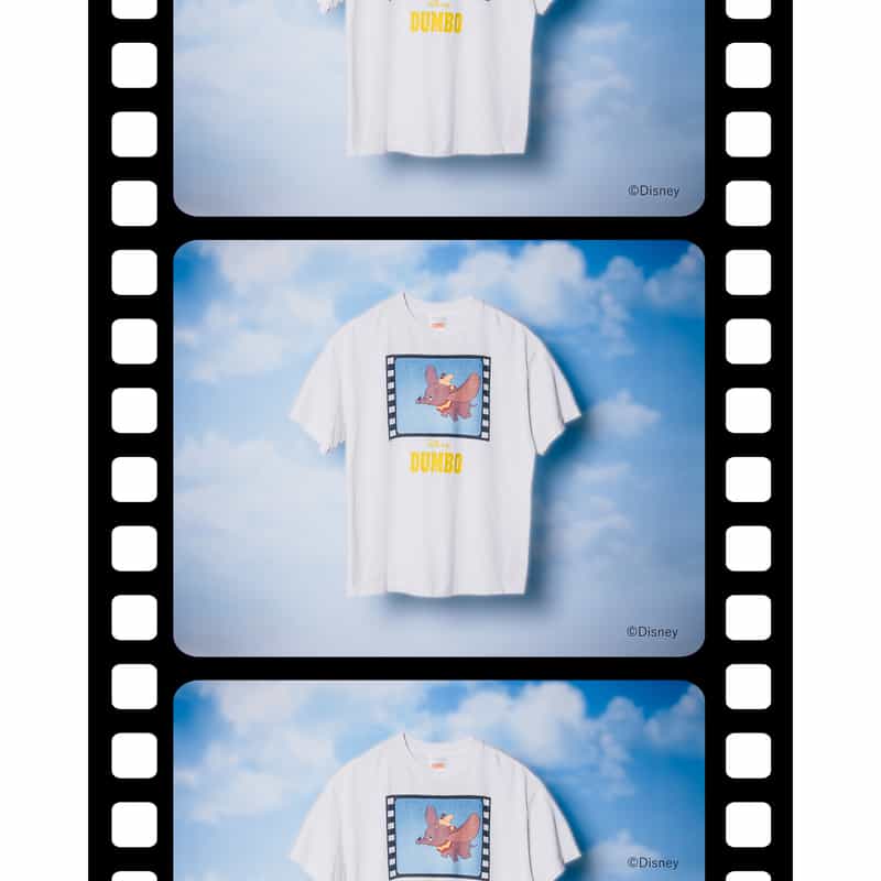SAINT MXXXXXX SAINT MXXXXXX＜セント マイケル＞ ＜ダンボ＞ ヴィンテージ加工Tシャツ WHITE