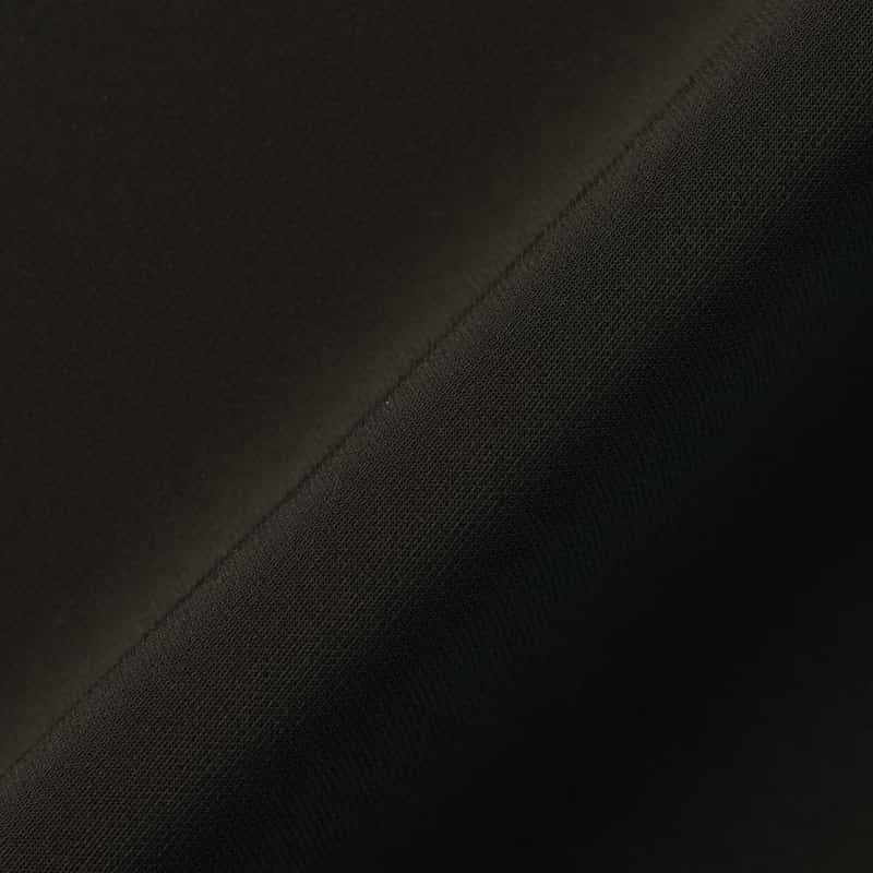 BARNEYS NEW YORK ダブルクロスストレッチ ダブルブレストジレ BLACK