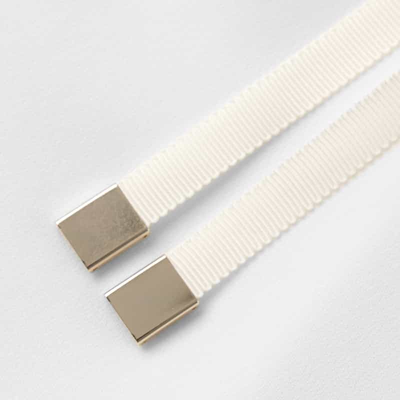 BARNEYS NEW YORK セットアップ ウォッシャブル ドローストリングワイドパンツ WHITE